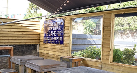 Pub outside area - Beer garden